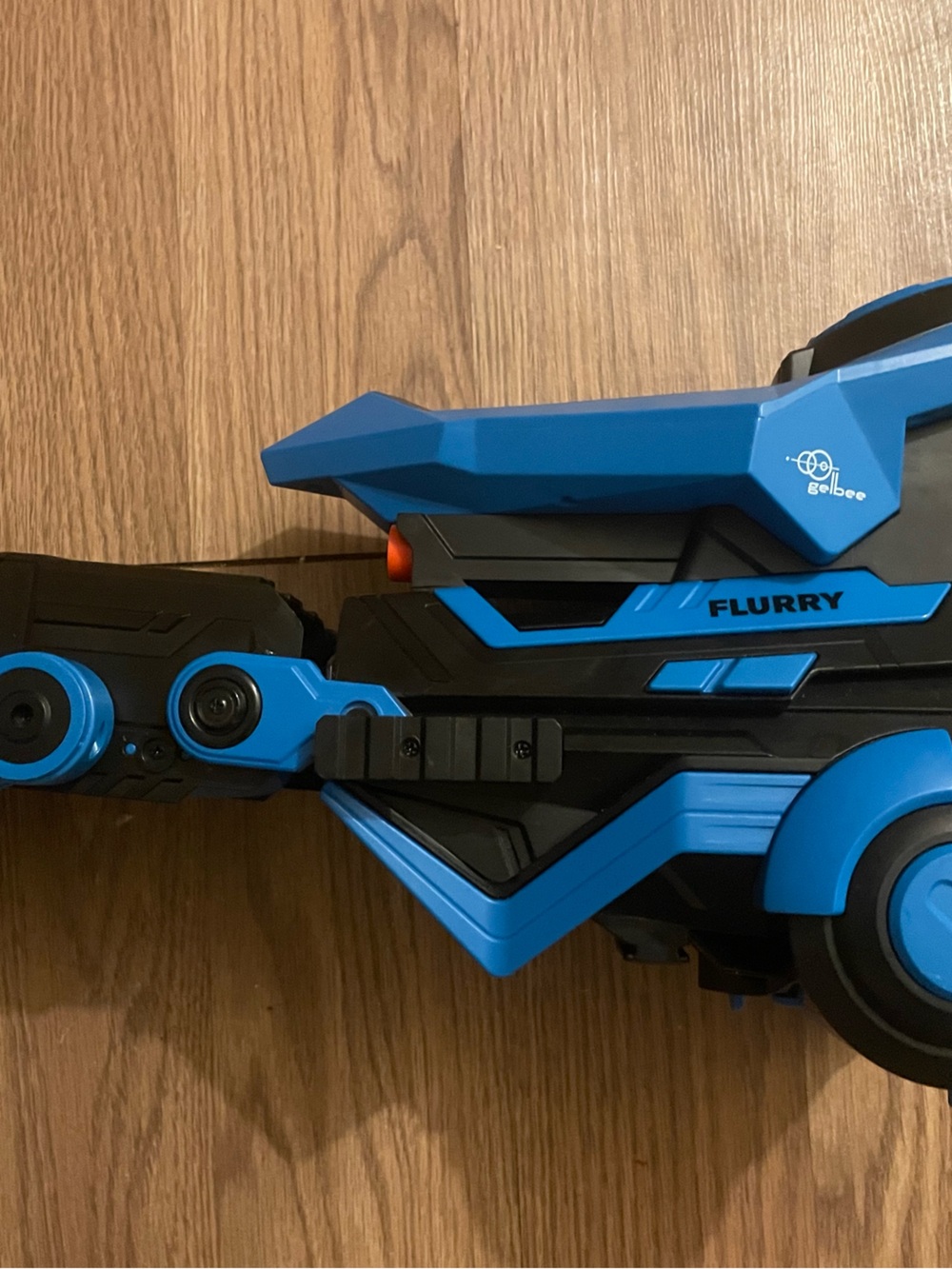 Flurry Blue Kids Foam Blaster by Gelbee